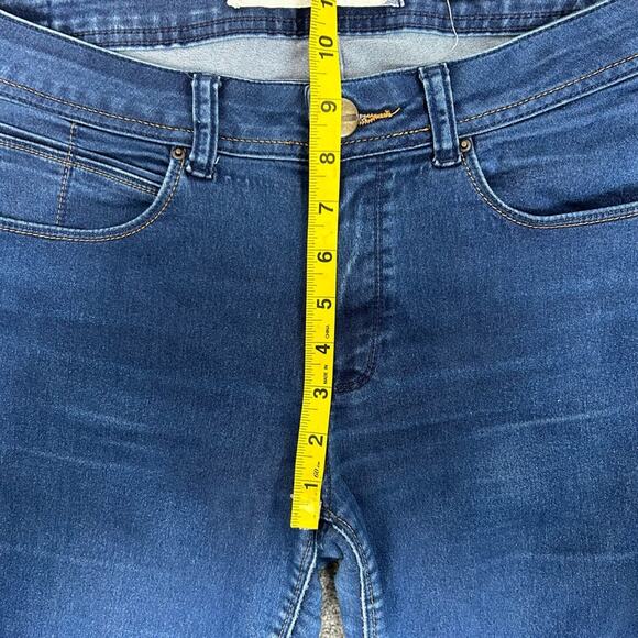 CLUBE Jeans Luigi Bertolli Flare Leg Stretchy Dark Wash SZ EU 42 = US 16 - Picture 8 of 12